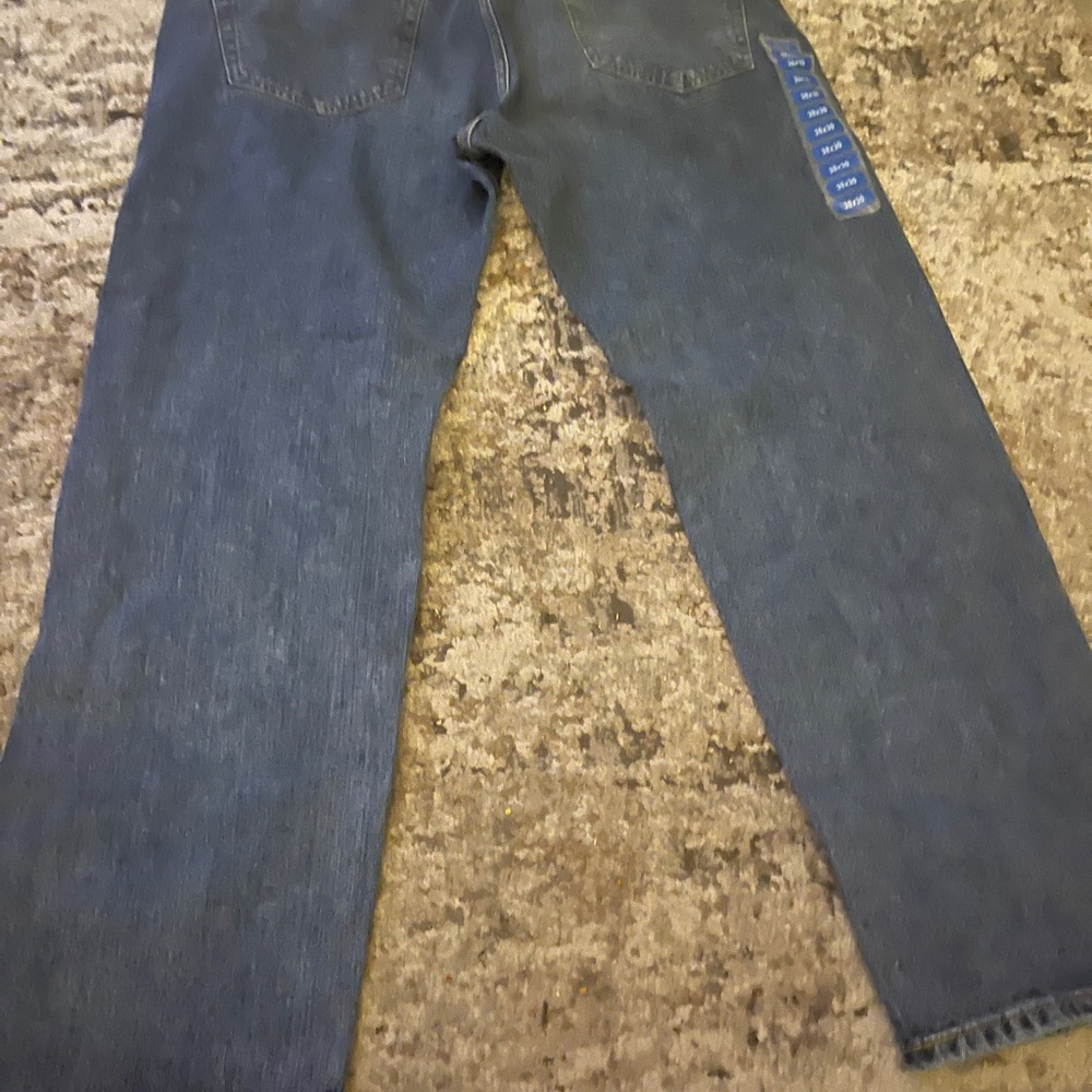 Levi's Blue Straight Jeans Timeless Style